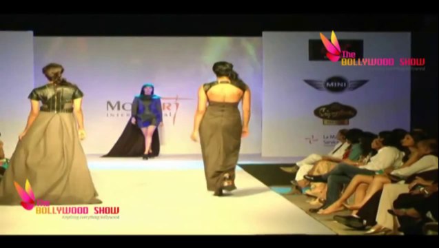 Sensuous Model Strikes Poses On Ramp
