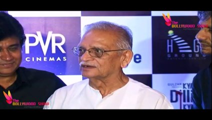 Popular Lyricist Gulzar visit @ Movie Kya Dilli Kya Lahore