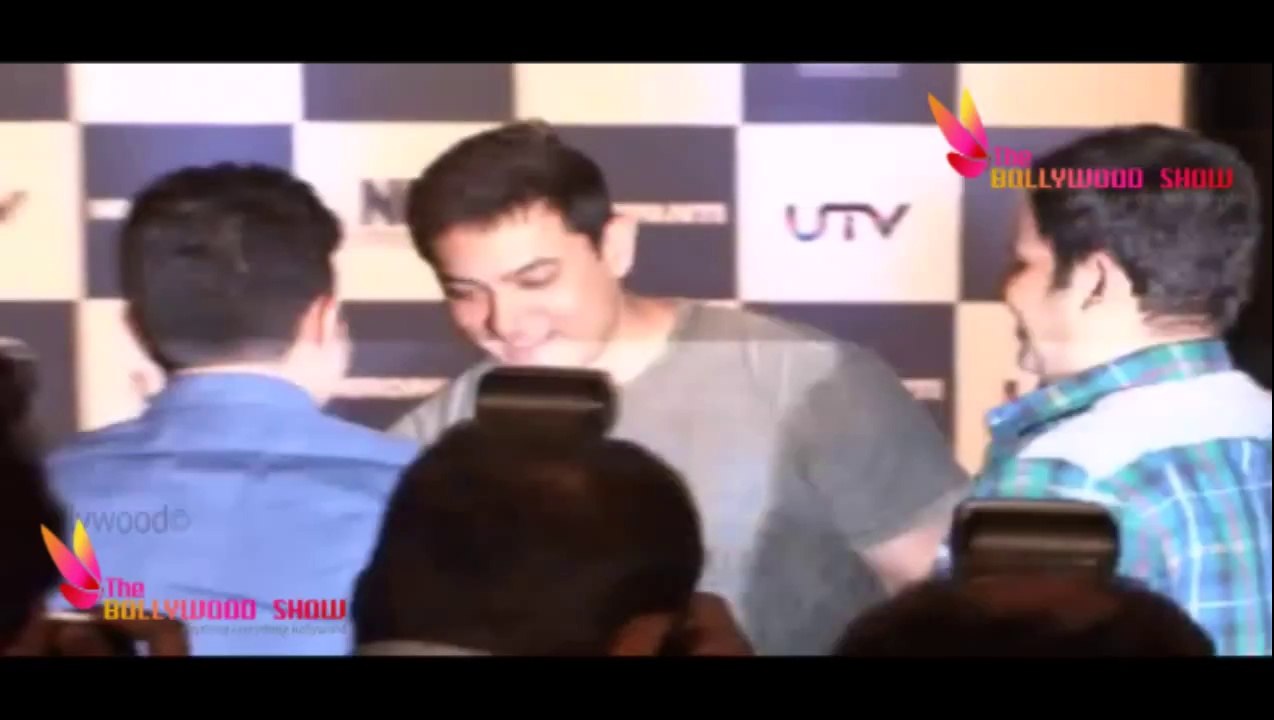 Aamir Khan, Tiger Shroff, Kriti Sanon and Jackie Shroff @ Theatrical Trailer Launch of Heropanti