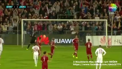 Denmark vs Turkey 1-2 - Highlights and Goals