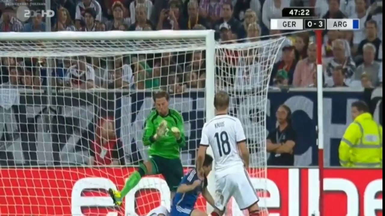 Germany 2-4 Argentina - All Goals