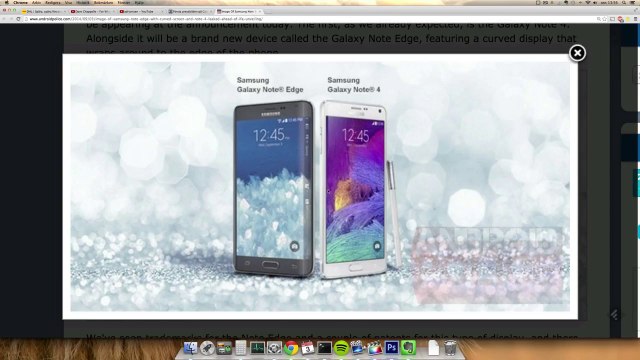 NEW Samsung Galaxy Note 4 & Galaxy Note Edge LEAKED 2014 Picture!