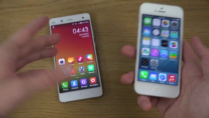 Xiaomi Mi4 vs. iPhone 5 - Review