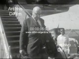 DiFilm - Funcionario del gobierno de Israel arriba a Buenos Aires 1967