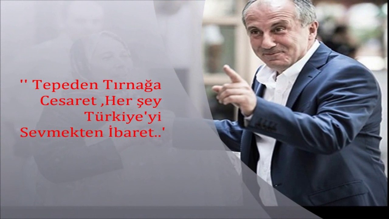 HAYDİ İNCE İNCE (FUAT SAKA'DAN MUHARREM İNCE'YE KURULTAY ŞARKISI