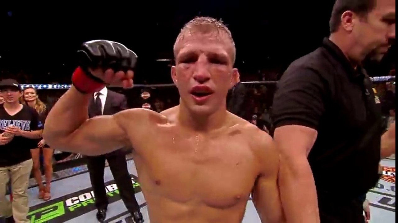UFC 177: T.J. Dillashaw and Joe Soto Octagon Interviews
