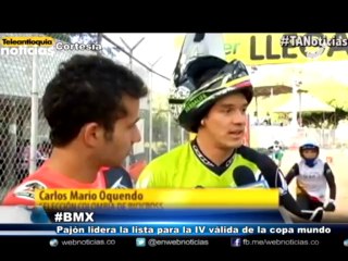 Lista la selección Colombia de BMX para Válida de la Copa Mundo en Argentina