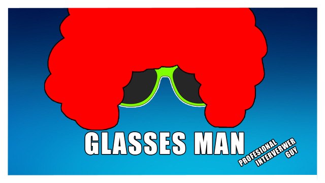 GLASSES MAN: Professional Interview Guy | Jamal Carter Unknown Threat Interview|