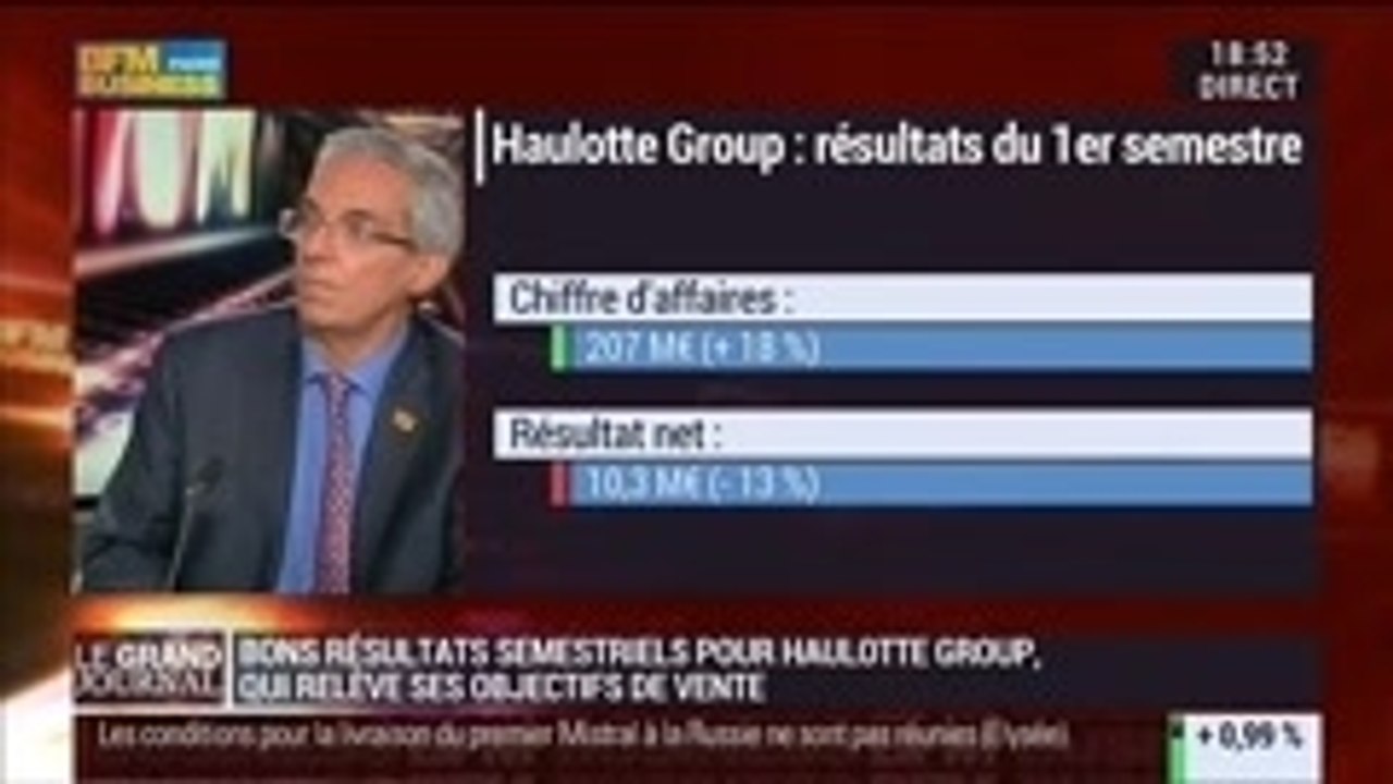 Alexandre Saubot, directeur général délégué de Haulotte Group, dans Le Grand Journal - 03/09 3/3