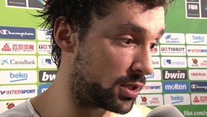 Mundobasket 2014: Sergio Llull, contento tras imponerse a Francia