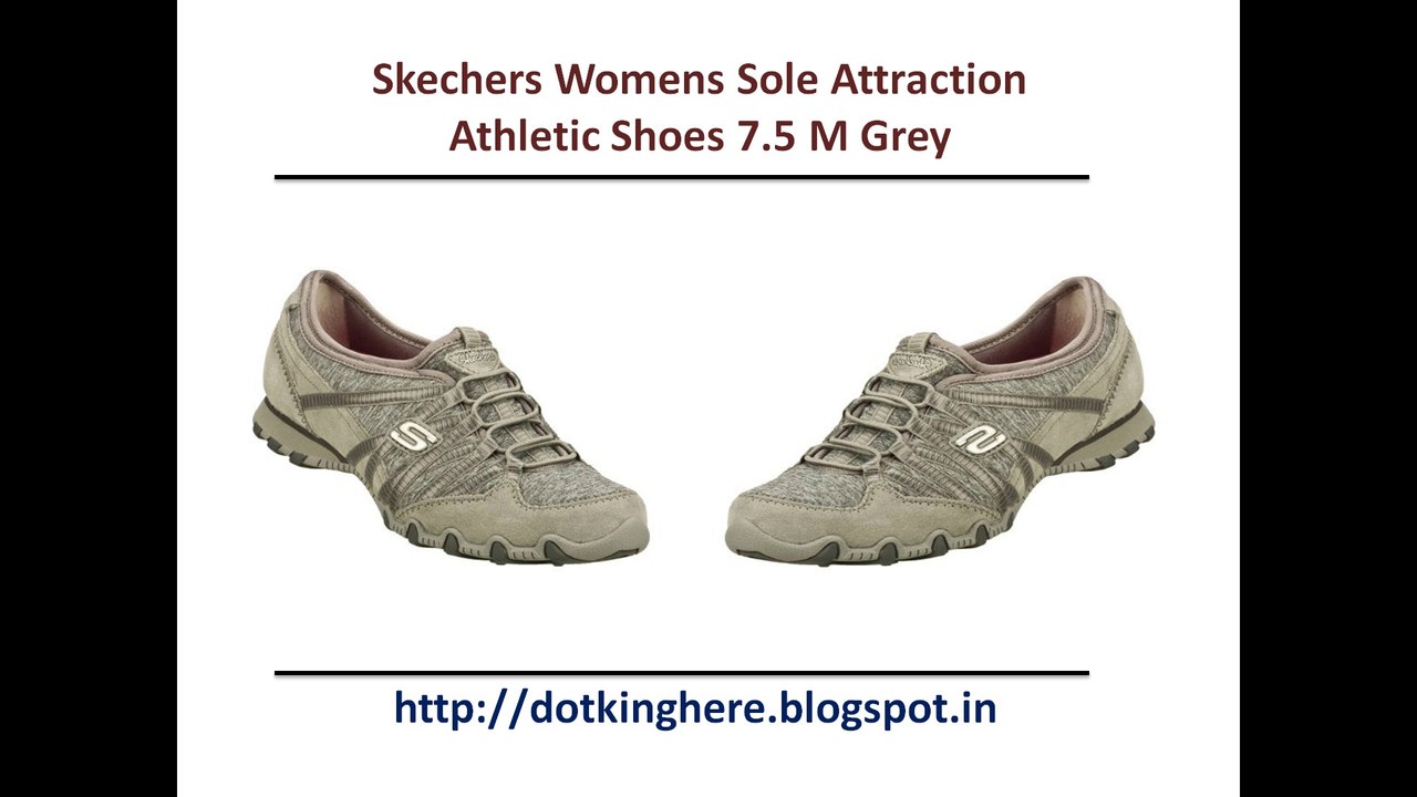 Skechers Womens Sole Attraction Athletic Shoes 7.5 M Grey