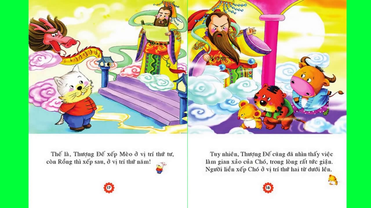Chuyện kể cho bé: 12 Con Giáp