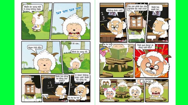 Chuyện kể cho bé: Cừu Vui Vẻ Và Sói Xám (Khoai Tây Chiên Vui Vẻ)