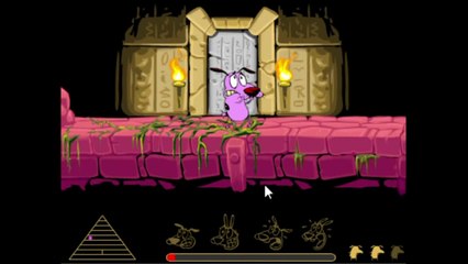 Cartoon Network Games_ Courage The Cowardly Dog - Pharaoh Phobia