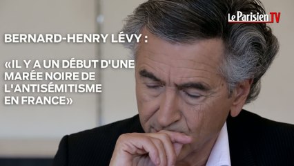 BHL : «Une marée noire de l'antisémitisme en France»