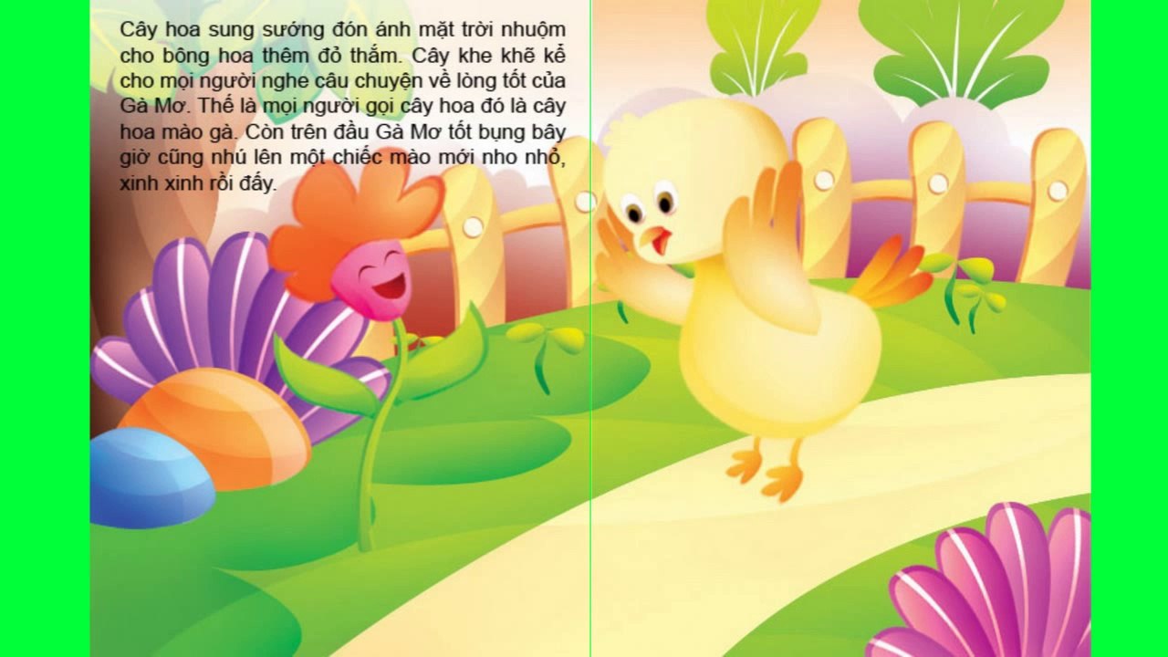 Chuyện kể cho bé: Sự Tích Hoa Mào Gà
