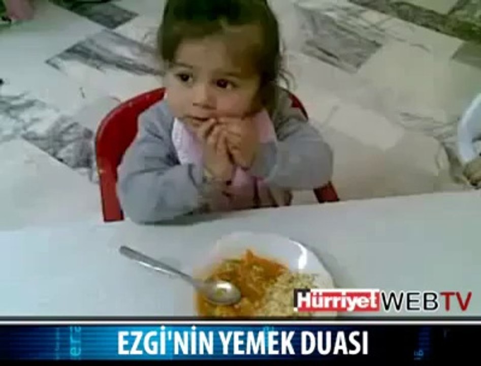 Ezgi'nin Yemek Duası