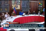 Maduro relanza Fondo Especial de Ofensiva Económica con 500 mdd