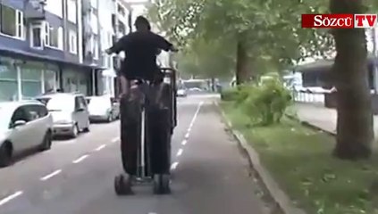 Bu bisiklet özel yapım