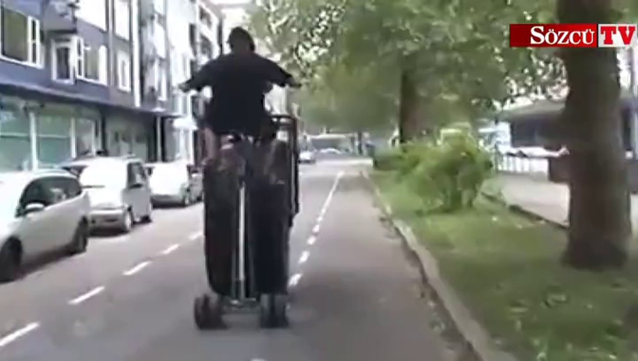 Bu bisiklet özel yapım