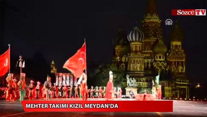 Mehter takımı Kızıl Meydan'da
