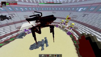 Minecraft Mob Battles Season 2_ Jumpy Bug Vs. Hammerhead - Damn Jumpy Bug You Scary