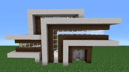 Minecraft Tutorial: How To Make A Quartz House - 5