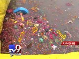Disposal of Ganesh idols in undignified manner, Ahmedabad - Tv9 Gujarati