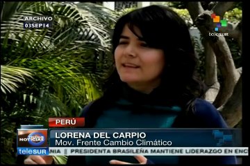 Perú prepara estrategia nacional para enfrentar cambio climático