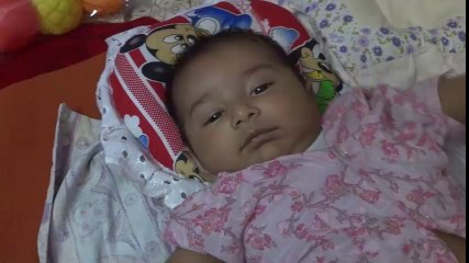 funny sound made by newborn baby  very very cute HD 720p