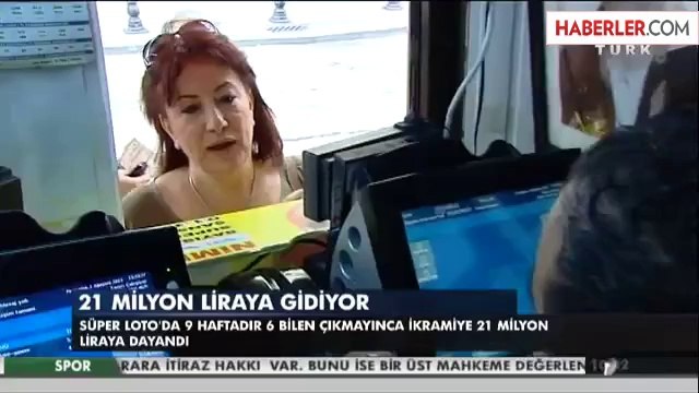 Süper Loto'da Büyük İkramiye 21 Milyon Liraya Gidiyor