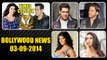 Bollywood News | Salman Khan, Alia Bhatt Ranked Bollywood No.1 Celebs | 03rd September 2014