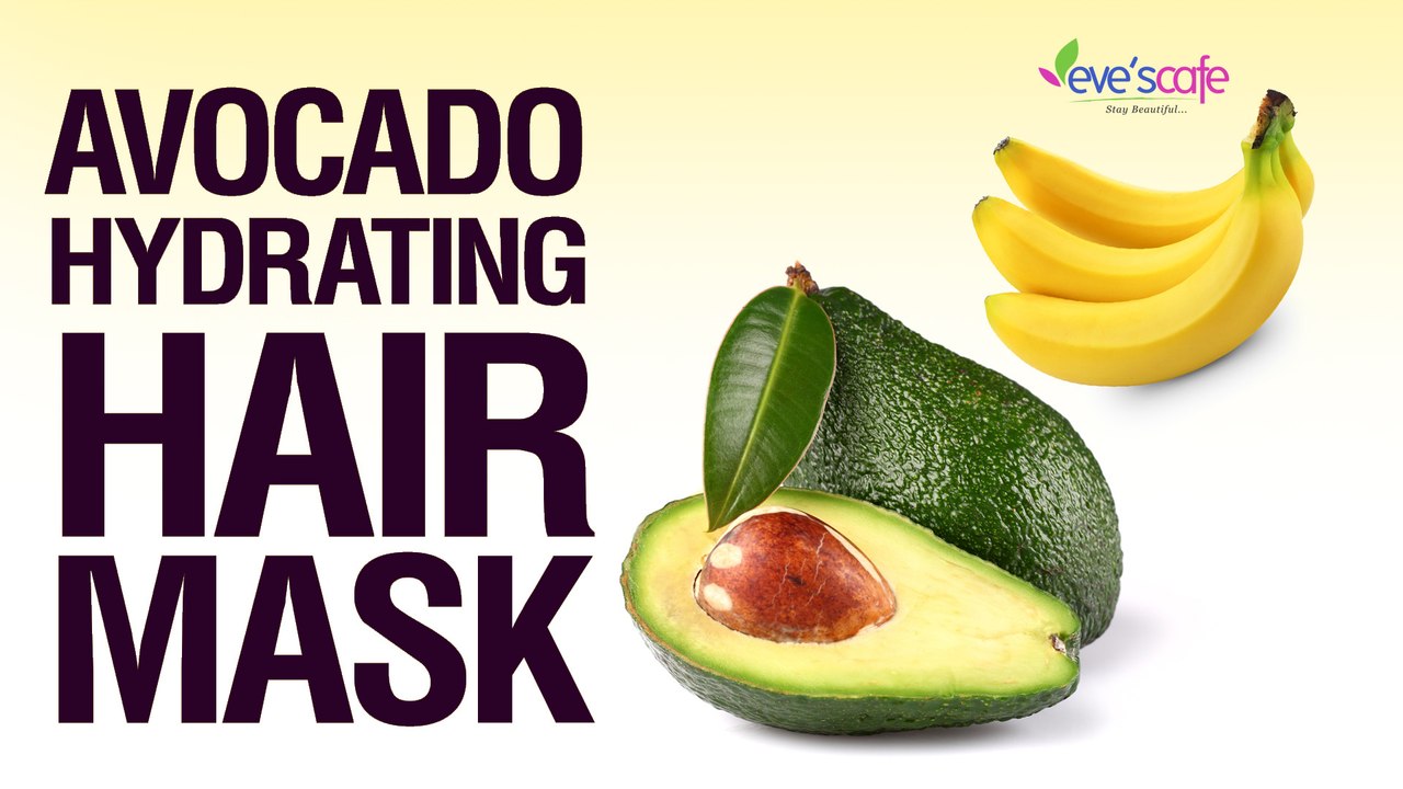 Hydrating Hair Mask for Dry and Frizzy Hair Using Avocado