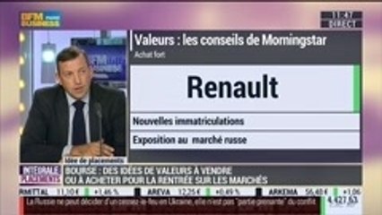 Marchés boursiers: les valeurs conseillées par Morningstar pour cette rentrée: Jocelyn Jovène, dans Intégrale Placements –  03/09