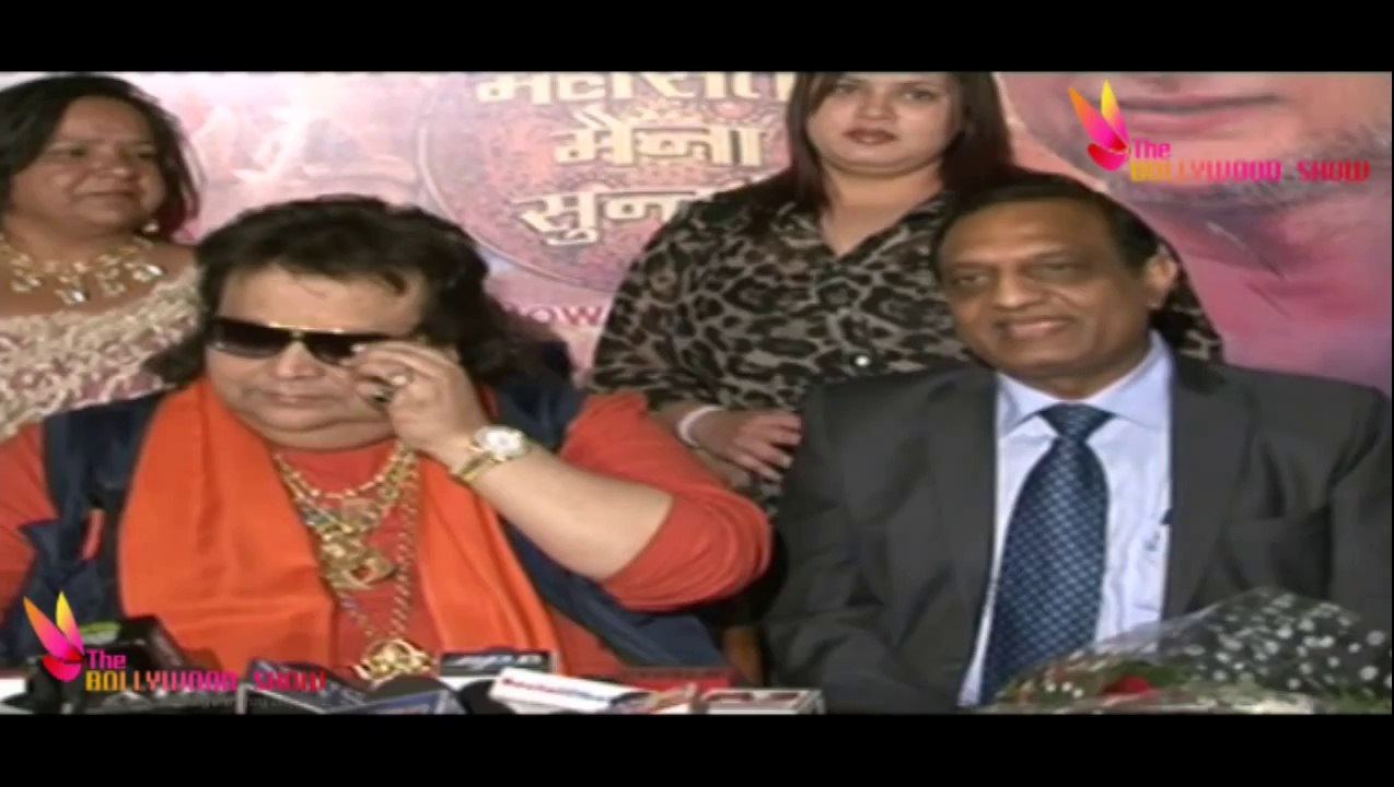 Bappi Lahiri at Mahasati Maina Sundari serial Press Meet and recording