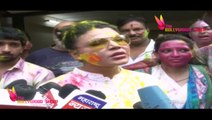 Watch Now : ITEM GIRL Rakhi Sawant's HOT Holi Celebration