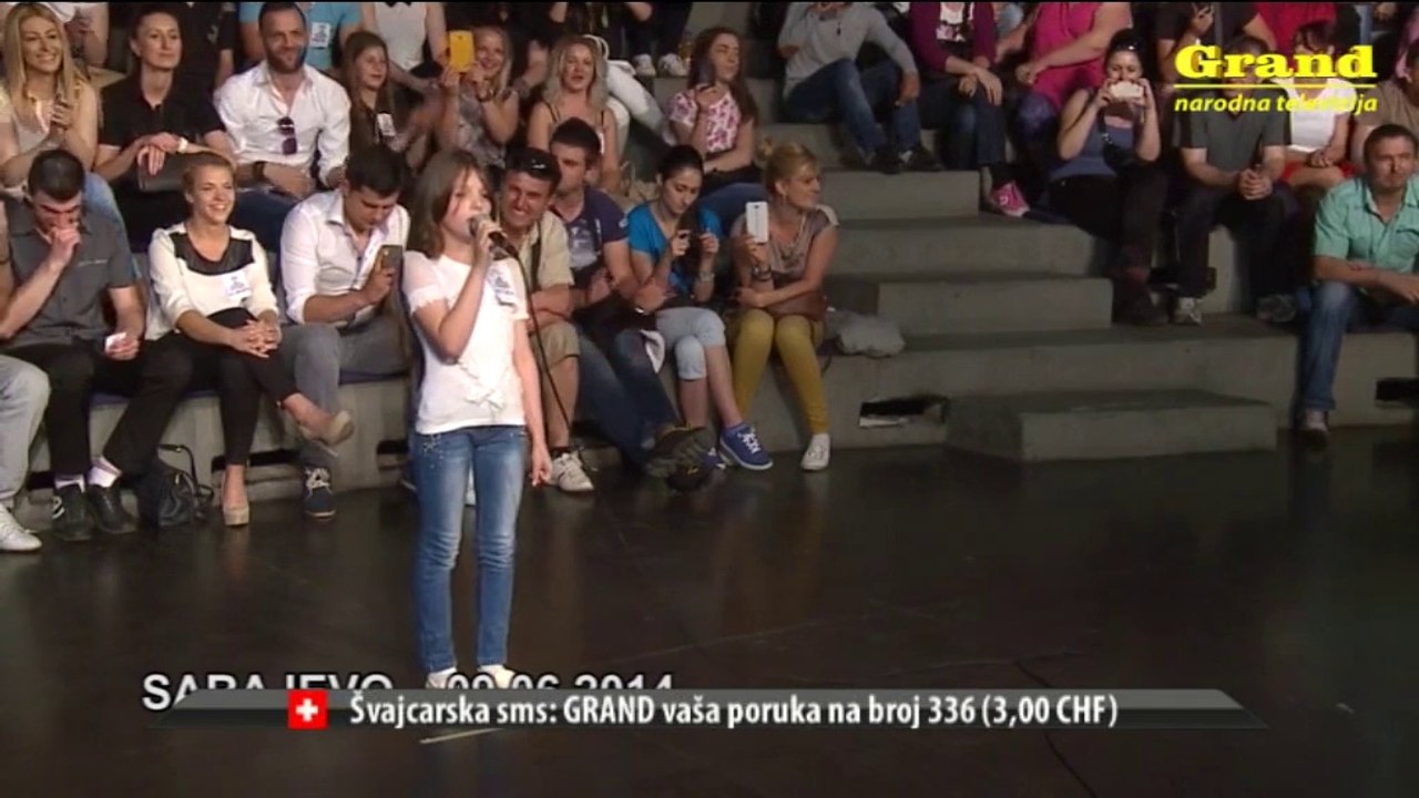 ČUDO OD DJETETA // Milica Stanisic - Moja zakletvo @ Zvezde Granda 2014./2015. - Sarajevo - GRAND TV