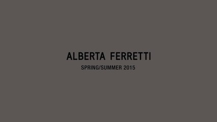 ALBERTA FERRETTI - Women Fashion Show S/S 2015