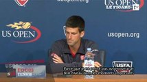 Novak Djokovic qualifié pour les 1/2 finales de l'US Open