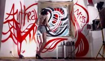 'My 1st Art Live Stream Performance' Graffiti by Anthea Missy