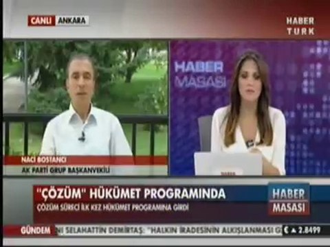 Çözüm Süreci Artık Doğrudan Başbakanlığa Bağlı Olarak Yürütülecek Naci BOSTANCI - Amasya Milletvekili Ak Parti Grup Başkanvekili
