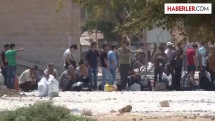 Bir grup Suriyeli, ülkelerine döndü