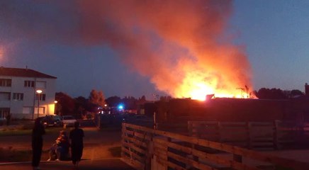 Un incendie du 4 septembre 2014 vers 6 heures 30 à Cerizay (79) impasse des Bleuets