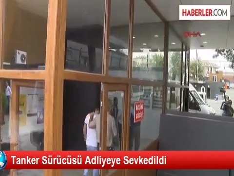 Avcılar'da Üst Geçidi Yıkan Tankerin Şoförü Tutuklandı