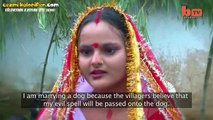 Hindistan'da Köpekle Evlenen Kadın
