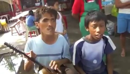 Garbage Boy and Blind Man with Amazing Singing Talents- PRICE TAG