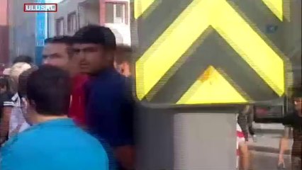 Avcılar'daki üst geçit