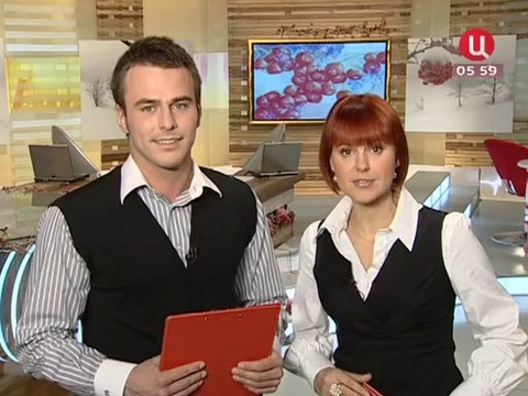 Начало вещания (ТВ Центр, 11.01.2009)
