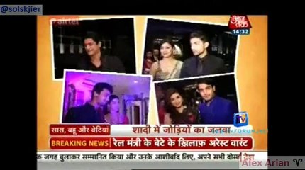 Gauahar & Kushal At Nikitin & Kratika's Wedding Saas Bahu Betiyaan Segment.mp4