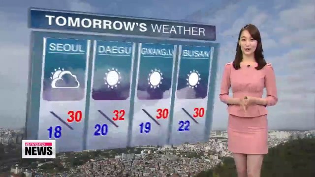 Clear, sunny skies forecast for Friday